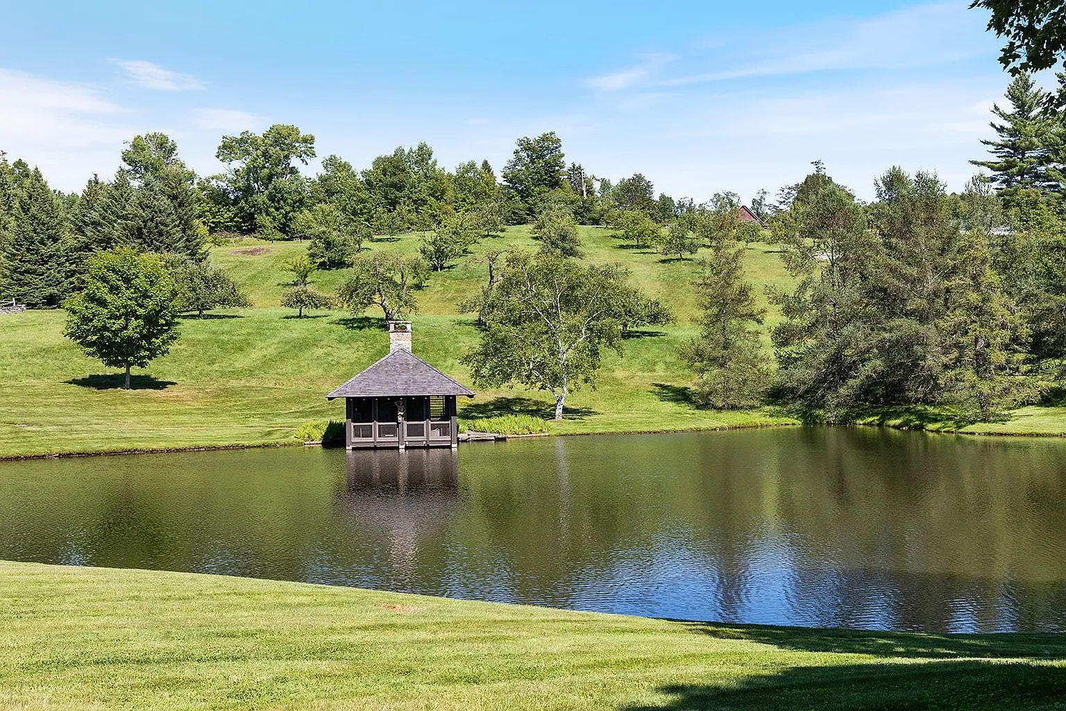 Monsalvat Farm landscape and architecture